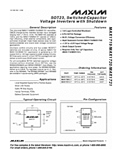 DataSheet MAX1721 pdf